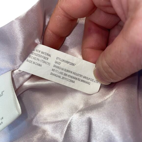 Cloud Island 14" Unicorn Lovey Security Blanket Plush Baby Satin Pink Soother - Picture 9 of 13